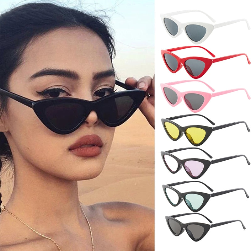 Fashion Triangle Cat Eye Sunglasses for Women Polarized Sun