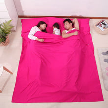 Load image into Gallery viewer, FENGTU 180x210cm Sleeping Bag Portable Pongee Travel Sleeping Polyster Camping Good Health Hotel Sleeping Bag Lining 2 Person
