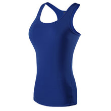Load image into Gallery viewer, Women Camisole Tank Top Gyms Fitness Tops Sleeveless Bodybuilding Tops Slim Tanks Tanktop Black White Red Color
