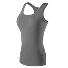 Load image into Gallery viewer, Women Camisole Tank Top Gyms Fitness Tops Sleeveless Bodybuilding Tops Slim Tanks Tanktop Black White Red Color
