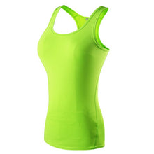 Load image into Gallery viewer, Women Camisole Tank Top Gyms Fitness Tops Sleeveless Bodybuilding Tops Slim Tanks Tanktop Black White Red Color
