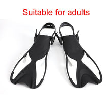 Load image into Gallery viewer, Swimming Fins For kids Adult Adjustable Foot flippers Submersible Silicone Professional Dive Open Diving Snorkeling diving shoes
