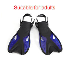 Load image into Gallery viewer, Swimming Fins For kids Adult Adjustable Foot flippers Submersible Silicone Professional Dive Open Diving Snorkeling diving shoes
