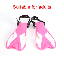 Load image into Gallery viewer, Swimming Fins For kids Adult Adjustable Foot flippers Submersible Silicone Professional Dive Open Diving Snorkeling diving shoes
