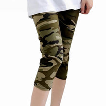 Load image into Gallery viewer, YSDNCHI Camouflage Leggings Fitness Pants Women Leggings Pantalones Print Legging Summer Soft Skin Legins Stripe Womens Capris
