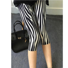Load image into Gallery viewer, YSDNCHI Camouflage Leggings Fitness Pants Women Leggings Pantalones Print Legging Summer Soft Skin Legins Stripe Womens Capris
