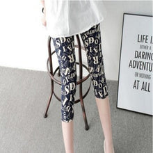 Load image into Gallery viewer, YSDNCHI Camouflage Leggings Fitness Pants Women Leggings Pantalones Print Legging Summer Soft Skin Legins Stripe Womens Capris
