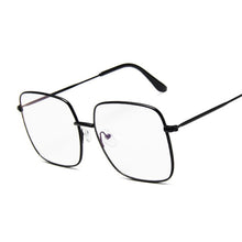 Load image into Gallery viewer, Oversized Shades Women Sunglasses Black Fashion Square Big Frame Sunglasses Female Vintage Retro Glasses Unisex Oculos Feminino
