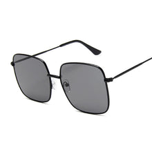 Load image into Gallery viewer, Oversized Shades Women Sunglasses Black Fashion Square Big Frame Sunglasses Female Vintage Retro Glasses Unisex Oculos Feminino
