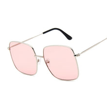 Load image into Gallery viewer, Oversized Shades Women Sunglasses Black Fashion Square Big Frame Sunglasses Female Vintage Retro Glasses Unisex Oculos Feminino
