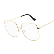 Load image into Gallery viewer, Oversized Shades Women Sunglasses Black Fashion Square Big Frame Sunglasses Female Vintage Retro Glasses Unisex Oculos Feminino
