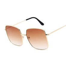 Load image into Gallery viewer, Oversized Shades Women Sunglasses Black Fashion Square Big Frame Sunglasses Female Vintage Retro Glasses Unisex Oculos Feminino
