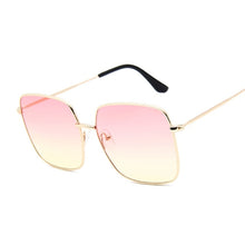 Load image into Gallery viewer, Oversized Shades Women Sunglasses Black Fashion Square Big Frame Sunglasses Female Vintage Retro Glasses Unisex Oculos Feminino
