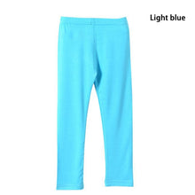 Load image into Gallery viewer, Girl Pants Soft Elastic Modal Cotton Kids Leggings Candy Color Girls Skinny Pants Trousers Solid Color 2-13Y Children Trousers
