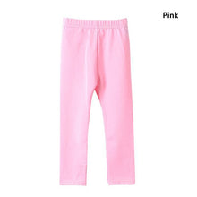 Load image into Gallery viewer, Girl Pants Soft Elastic Modal Cotton Kids Leggings Candy Color Girls Skinny Pants Trousers Solid Color 2-13Y Children Trousers
