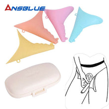 Load image into Gallery viewer, Ansblue High Quality Portable Women Camping Urine Device Funnel Urinal Female Travel Urination Toilet Women Stand Up &amp; Pee Soft
