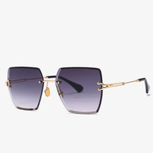 Load image into Gallery viewer, Retro Women&#39;s Square Sunglasses Men Metal Frame Gradient Unisex Classic Brand Rimless Sun Glasses For Female Oculos de sol UV400
