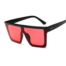Load image into Gallery viewer, New Black Square Sunglasses Women Big Frame Fashion Retro Mirror Sun Glasses Female Brand Vintage Lady Lunette De Soleil Femme
