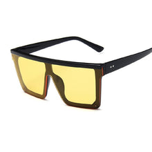 Load image into Gallery viewer, New Black Square Sunglasses Women Big Frame Fashion Retro Mirror Sun Glasses Female Brand Vintage Lady Lunette De Soleil Femme
