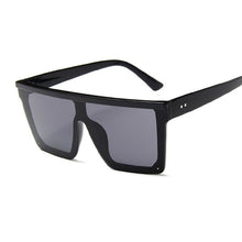 Load image into Gallery viewer, New Black Square Sunglasses Women Big Frame Fashion Retro Mirror Sun Glasses Female Brand Vintage Lady Lunette De Soleil Femme
