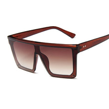 Load image into Gallery viewer, New Black Square Sunglasses Women Big Frame Fashion Retro Mirror Sun Glasses Female Brand Vintage Lady Lunette De Soleil Femme
