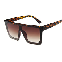 Load image into Gallery viewer, New Black Square Sunglasses Women Big Frame Fashion Retro Mirror Sun Glasses Female Brand Vintage Lady Lunette De Soleil Femme
