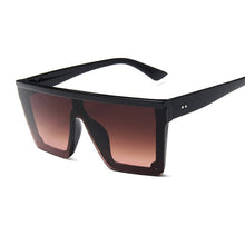 Load image into Gallery viewer, New Black Square Sunglasses Women Big Frame Fashion Retro Mirror Sun Glasses Female Brand Vintage Lady Lunette De Soleil Femme
