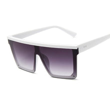 Load image into Gallery viewer, New Black Square Sunglasses Women Big Frame Fashion Retro Mirror Sun Glasses Female Brand Vintage Lady Lunette De Soleil Femme
