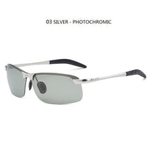 Load image into Gallery viewer, Photochromic Sunglasses Men Polarized Driving Chameleon Glasses Male Change Color Sun Glasses Day Night Vision Driver&#39;s Eyewear
