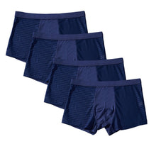 Load image into Gallery viewer, 4 pcs/lot Mens underwear boxers men boxershort panties man boxeur homme underpants calzoncillos bamboo fiber mesh loose designer
