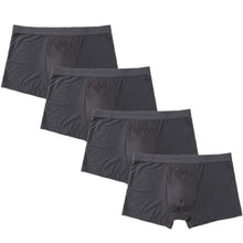 Load image into Gallery viewer, 4 pcs/lot Mens underwear boxers men boxershort panties man boxeur homme underpants calzoncillos bamboo fiber mesh loose designer
