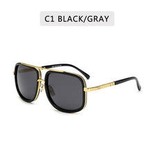Load image into Gallery viewer, New Fashion Big Frame Sunglasses Men Square  Metal Sun Glasses Women Retro Sun Glasses Vintage High Quality Gafas Oculos De Sol
