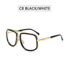 Load image into Gallery viewer, New Fashion Big Frame Sunglasses Men Square  Metal Sun Glasses Women Retro Sun Glasses Vintage High Quality Gafas Oculos De Sol
