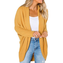 Load image into Gallery viewer, Autumn Knitwear Cardigan Sweater Women Long Sleeve Plus Size Knitted Sweaters Fashion Solid Loose Female Jumper Soft Coat
