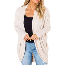 Load image into Gallery viewer, Autumn Knitwear Cardigan Sweater Women Long Sleeve Plus Size Knitted Sweaters Fashion Solid Loose Female Jumper Soft Coat
