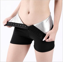Load image into Gallery viewer, Sweat Sauna Pants Body Shaper Weight Loss Slimming Pants Women Waist Trainer Tummy Hot Thermo Sweat Leggings Fitness Workout

