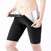 Load image into Gallery viewer, Sweat Sauna Pants Body Shaper Weight Loss Slimming Pants Women Waist Trainer Tummy Hot Thermo Sweat Leggings Fitness Workout
