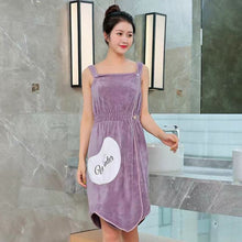 Load image into Gallery viewer, New Wearable Bath Towel Superfine Fiber Towels Soft and Absorbent Chic Towel for Autumn Hotel Home Bathroom Gifts Women Bathrobe
