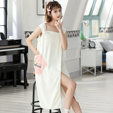 Load image into Gallery viewer, New Wearable Bath Towel Superfine Fiber Towels Soft and Absorbent Chic Towel for Autumn Hotel Home Bathroom Gifts Women Bathrobe
