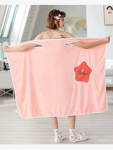 Load image into Gallery viewer, New Wearable Bath Towel Superfine Fiber Towels Soft and Absorbent Chic Towel for Autumn Hotel Home Bathroom Gifts Women Bathrobe
