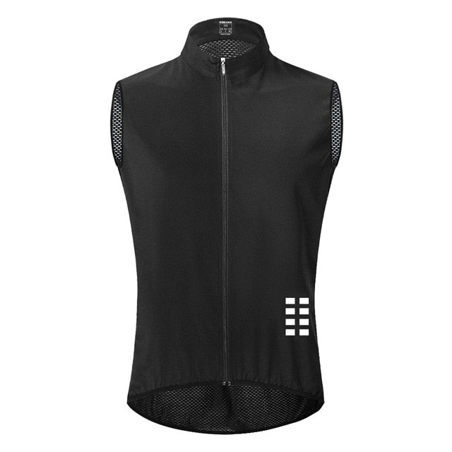 WOSAWE Cycling Vest Keep Dry And Warm Mesh Ciclismo Sleeveless Bike Bicycle Undershirt Jersey Windproof Cycling Clothing Gilet