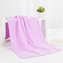 Load image into Gallery viewer, Absorbent Microfiber Drying Beach Swim Sport Bath Towel Sheet Home Textile Car Wash Care Cleaning Towel Bathroom Bath Towel

