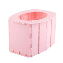 Load image into Gallery viewer, Portable Travel Folding Toilet Urinal Mobile Seat For Camping Long Trip Hiking For kid
