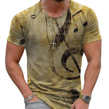 Load image into Gallery viewer, SHUJIN Summer Mens Oversized Vintage Short Sleeve T Shirts Fashion Harajuku Ethnic Printed O Collared Tshirts Camiseta Mujer
