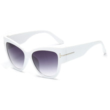Load image into Gallery viewer, 2021 New Women Fashion Big Cat Eye Sunglasses Ladies Luxury Brand Trending T-shaped  personality sunglasses UV400
