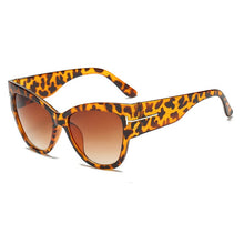 Load image into Gallery viewer, 2021 New Women Fashion Big Cat Eye Sunglasses Ladies Luxury Brand Trending T-shaped  personality sunglasses UV400
