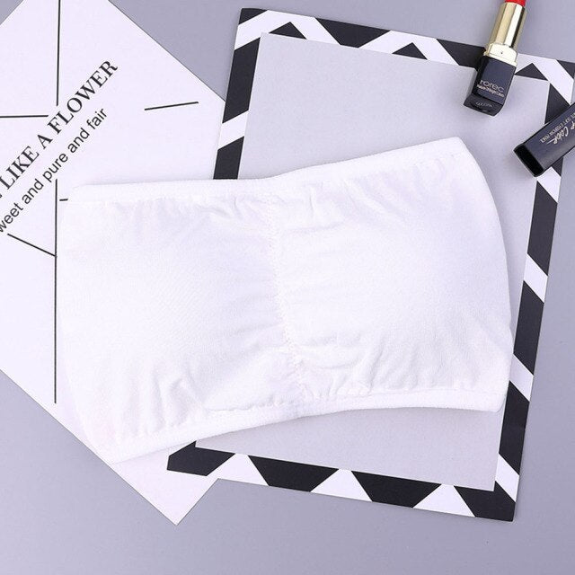 2021 New Arrival Women Push Up Wireless Bra Sexy Brand Women Summer Strapless Wireless Sexy Tube Bras Top Lingerie