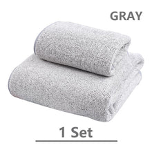 Load image into Gallery viewer, 70x140cm Bamboo Charcoal Coral Velvet Bath Towel Adult Soft Absorbent Microfiber Bamboo Fabric Towel Bathroom Bath Towel Sets
