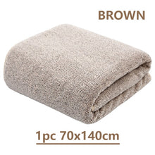 Load image into Gallery viewer, 70x140cm Bamboo Charcoal Coral Velvet Bath Towel Adult Soft Absorbent Microfiber Bamboo Fabric Towel Bathroom Bath Towel Sets
