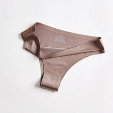 Load image into Gallery viewer, Seamless Panties Women Briefs Nylon Ultra-thin G-string Thongs Low Rise Lingerie Ice Silk Briefs Lady Underwear Plus Size
